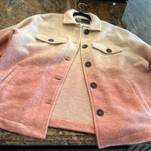 Zara ombré shacket